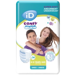 Serenity iD Comfy Junior Pants - 14 Assorbenti per Incontinenza 8-15 anni (24-47 Kg)