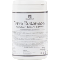 Terra Diatomacea - Polvere di Roccia Corroborante per Piante d'Acqua Dolce 400 gr