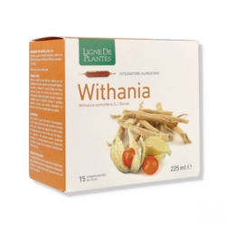 Withania 15 Ampolle da 15 ml - Integratore tonico adattogeno per il rilassamento e il benessere mentale