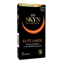 Skyn Elite Large - 6 Profilattici Extra Vestibilità