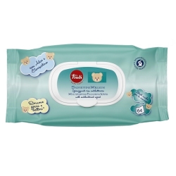 Baby Care - 64 Salviettine Milleusi Igienizzanti con Antibatterico