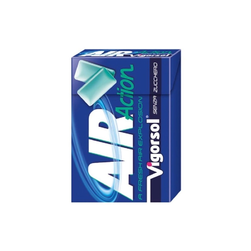 VIGORSOL Air Action - chewing gum senza zucchero senza glutine 29 gr