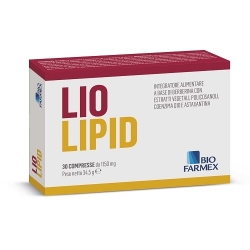 Liolipid 30 Compresse - Integratore per la funzionalità cardiovascolare e il metabolismo dei lipidi
