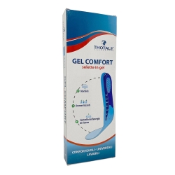 Thotale Gel Comfort - Solette in Gel Ritagliabili Taglia L 41-47