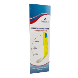 Thotale Memory Comfort - Solette Plantari Memory Foam Taglia S 34-37