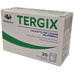Tergix - 20 Salviette Sterili Monouso Per L'Igiene Palpebrale