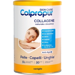 Colpropur Skin Care Gusto Vaniglia 309 gr - Integratore per pelle, capelli e unghie