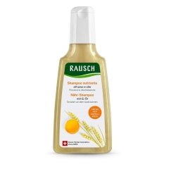 Shampoo Nutriente All'Uovo e Olio per Capelli Secchi e Ricci Senza Siliconi 200 ml