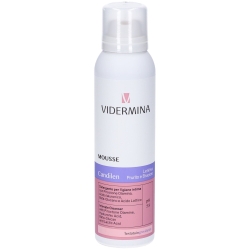 Vidermina Candilen - Mousse Detergente Intima a pH Acido con Azione Protettiva e Lenitiva 150 ml
