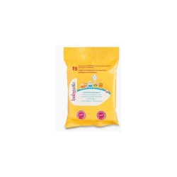 15 Salviette Detergenti Igienizzanti Delicate Con Estratti Naturali