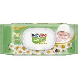 Sensitive - 54 Salviettine Senza Profumo con Placchetta