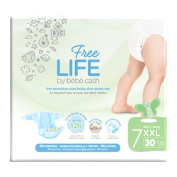 Freelife - 30 Pannolini Taglia 7 XXL +15 kg