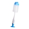 Scovolino - 2in1 per Biberon e Bottiglie con Base a Ventosa Blu