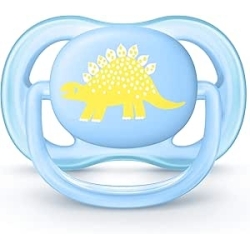 Avent Ultra Air - Succhietto 0-6 Mesi Dinosauro Azzurro