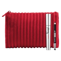 PUPA Kit Vamp! Mascara & Mini Multiplay -  Mascara N. 100 Extra Black + Matita Occhi Mini-Size + Pochette