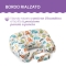 Chicco Boppy Deluxe Clouds - Cuscino Allattamento Ergonomico Grigio