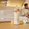 Chicco Perfect Easy - Biberon in Vetro Anti-Colica Tettarella In Silicone Physio 0m+ Flusso Lento 240 ml