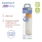 Chicco Perfect Easy - Biberon in Vetro Anti-Colica Tettarella In Silicone Physio 0m+ Flusso Lento 240 ml