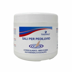 Thotale Sali per Pediluvio con Oli Essenziali Per Piedi Stanchi, Affaticati  500 gr