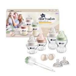 Natural Start Newborn Starter Set - Kit per Allattamento in plastica