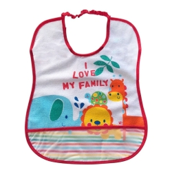Unifamily Bavaglino Con Elastico Per Bambino - Fantasie assortite