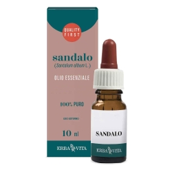 Olio Essenziale Sandalo Indiano 100% Naturale (Santalum album L.) 10 ml