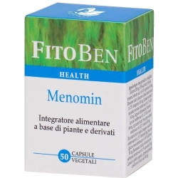 integratore alimentare menomin erbe per i  della menopausa 50 capsule 43g