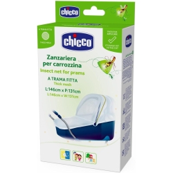 Chicco Zanzariera Per Carrozzina con Bordo Elastico 146 cm x 131 cm