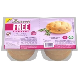 BAULI Free Focaccine - focaccine al rosmarino senza glutine 300 gr