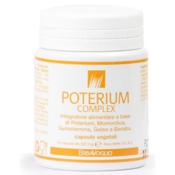Production Poterium Complex 60 Capsule - Integratore per il metabolismo dei carboidrati