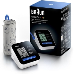 Braun ExactFit 1 Misuratore della Pressione Sanguigna Avambraccio, Schermo LCD
