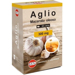Kos Aglio Macerato Oleoso 60 Perle - Integratore per il colesterolo, i trigliceridi e la pressione arteriosa