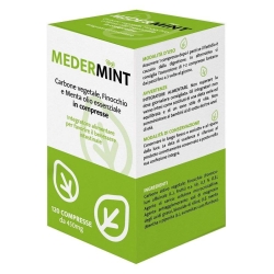 Medermint 120 Compresse - Integratore per la digestione e i gas intestinali