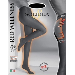 Solidea red wellness - collant 70 denari Taglia 4-L Opaque Mosto
