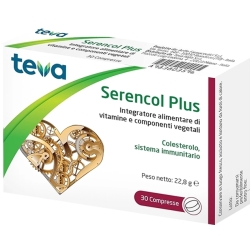 Serencol Plus 30 compresse - per il colesterolo e il sistema immunitario