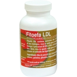 Fitoefa LDL Semi di lino - Integratore per Colesterolo 90 capsule