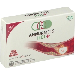 Annurmets Hdl+ - Integratore Per Il Colesterolo 30 Capsule