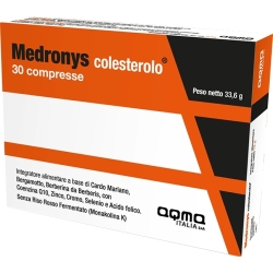 Medronys Colesterolo 30 compresse - Integratore per Colesterolo e Trigliceridi