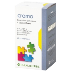 Cromo 60 Compresse - Integratore Per Il Colesterolo