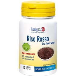 Longlife Riso rosso fermentato - Integratore alimentare 60 capsule