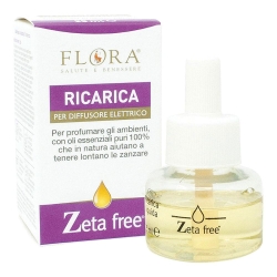 Zeta Free - Ricarica Diffusore Elettrico Anti Zanzare con Oli Essenziali 45 Notti