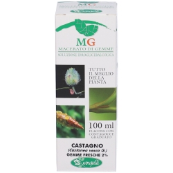 Castagno Macerato Glicerico 100 ml - Integratore per il drenaggio linfatico e le gambe pesanti