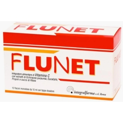 Flunet 10 flaconcini 10 ml - Integratore Immunostimolante