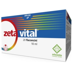 ZetaVital 20 Flaconcini Da 10 ml - Integratore Antiossidante Immunostimolante
