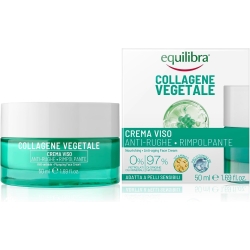 Equilibra Collagene Vegetale - Crema Viso Antirughe Rimpolpante 50 ml