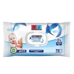 Baby Talco - 72 Salviette
