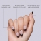 Salon Acrylic French Press-On Nails Kit - 28 Unghie Finte + Colla