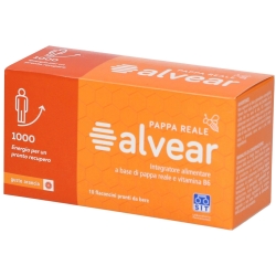 Alvear 1000 Pappa Reale 10 Flaconcini - Integratore Immunostimolante