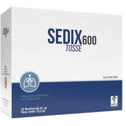 Sedix 600 Tosse 12 Bustine - Integratore Per La Tosse