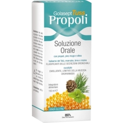 Golasept Tuss Propoli Soluzione Orale 150 ml - Integratore Fluidificante